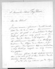 10 vues  - Dufour, Guillaume Henri. 3 lettres autographes signées au colonel Friedrich Frey-Hérosée.- Genève, 24 octobre 1848-14 novembre 1872. Avec 1 enveloppe (ouvre la visionneuse)