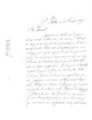 2 vues  - Semaden, François. Lettre autographe signée à Guillaume Henri Dufour. Bilbao, 3 novembre 1847 (ouvre la visionneuse)
