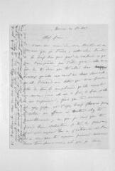 3 vues  - Mabille, J[ules], beau-frère. Lettre autographe signée à Guillaume Henri Dufour. Genève, 30 décembre 1847 (ouvre la visionneuse)