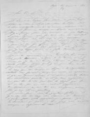 2 vues  - Demole, Jean. Lettre autographe signée à Guillaume Henri Dufour. Odessa, 17/29 novembre 1847 (ouvre la visionneuse)