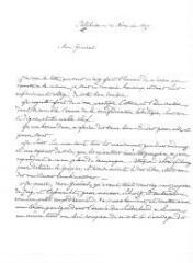2 vues  - d\'Andlau, [Armand-Gaston-Félix ?]. Lettre autographe signée à Guillaume Henri Dufour. Stotzheim, 24 novembre 1847 (ouvre la visionneuse)