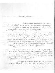 2 vues  - Foltz, L[ouis]. Lettre autographe signée à Guillaume Henri Dufour. Sans lieu, 25 novembre [1847] (ouvre la visionneuse)