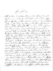 3 vues  - Müller, Marie. Lettre autographe signée à Guillaume Henri Dufour. Stuttgart, 2 décembre 1847, en allemand (ouvre la visionneuse)