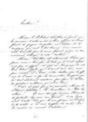 2 vues  - Muralt, [Albrecht ?] de, lieutenant colonel. Lettre autographe signée à Guillaume Henri Dufour. Zurich, 6 décembre 1847 (ouvre la visionneuse)
