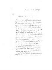 3 vues  - Gellibert, F. Lettre autographe signée à Guillaume Henri Dufour. Toulouse, 14 décembre 1847 (ouvre la visionneuse)