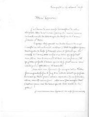 2 vues  - Donatz, P[eter]-L[udwig] von, colonel fédéral. Lettre autographe signée à Guillaume Henri Dufour. Sempach, 16 décembre 1847 (ouvre la visionneuse)