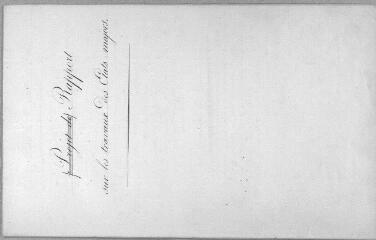 27 vues  - 2 rapports autographes signés Dufour sur les travaux des états-majors, et 1 \'Rapport sur l\'armement fédéral de l\'année 1831\' (imprimé), signé Guiguer, général en chef de l\'armée fédérale (ouvre la visionneuse)