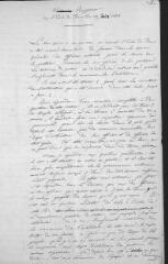 5 vues « Rapport sur l'Ecole de Thoune du 20 juin 1838 », brouillon autographe signé, daté du 30 juin 1838