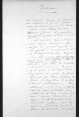 2 vues « Déclaration», autographe de Dufour au sujet de l'acquisition de quelques instruments géodésiques, 29 juin 1833