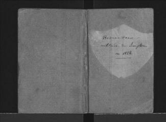 26 vues  - \'Reconnaissance militaire de la route du Simplon, an 1822\', manuscrit autographe (ouvre la visionneuse)