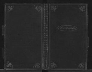 24 vues Notes, listes, adresses, observations, la plupart au crayon, biffées,1848 et sans date, manuscrit autographe