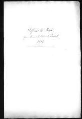 14 vues  - \'Défense de Bâle par Mons. le Colonel Smiel, 1815\', traduction, sans date, manuscrit autographe (de Dufour) (pièce 26) (ouvre la visionneuse)