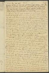 44 vues Bentham, Jérémie. 4 lettres autographes signées à Etienne Dumont. - Sans lieu, 14 décembre 1817 - 25 juillet 1826