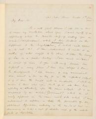 22 vues  - Mill, James [Père de John Stewart Mill]. 6 lettres autographes signées à Etienne Dumont. - Londres, etc., 8 juin 1821 - 13 juillet 1829 (ouvre la visionneuse)