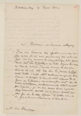 2 vues  - Cortambert, Richard. 1 l.a.s. à Henry Dunant. - Bibliothèque Impériale. - [Paris], 21 février 1863 (ouvre la visionneuse)