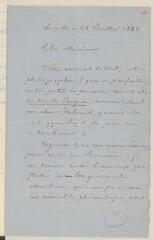 4 vues  - Mirabaud, J[acque]s. [(1784-1864)]. 1 l.a.s. à [Henry Dunant]. - Servette, 28 juillet 1863 (ouvre la visionneuse)
