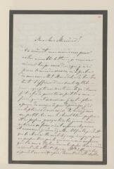 4 vues Wu[r]stemberger-de Bock, L. de. 1 l.a.s. à [Henry Dunant]. - Schoshalden, 8 avril 1862