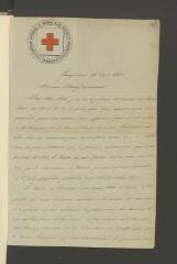 4 vues Landa, Nicasio [y Alvarez de Carvallo]. 1 l.a.s. à Henry Dunant. - Pamplona, 16 novembre 1867. Conf. 1863