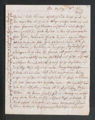 18 vues  - Gerlach, Georg Wilhelm. 4 lettres autographes signées à Suzanne Gerlach. - Aix, Genève et sans lieu, 11 juin 1825-1er février 1827. (Allemand) (ouvre la visionneuse)