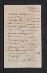 4 vues  - Lettre autographe signée \'Pauline. B.\' à Suzanne Gerlach. - Gotha, 24 octobre 1830 (ouvre la visionneuse)