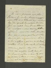 4 vues  - Rocca, Jean-Michel (dit John). Lettre autographe signée à G. W. Gerlach. - Genève, 6 septembre 1817 (ouvre la visionneuse)