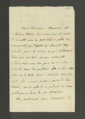 8 vues Staël, Auguste de. 2 lettres autographes signées à G. W. Gerlach. Coppet, Paris, 8 juillet 1818-23 février 1820