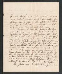 4 vues Nassau, Auguste [Amalie], princesse de. Lettre autographe signée à Louise Martin de Launay. - Carlsruhe, 29 décembre 1825