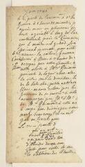 182 vues Agasse, Louise [Madame Henri-Albert Gosse]. Journal autographe d'un voyage fait à Paris en 1786
