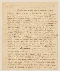 28 vues Perceval, Robert. 3 lettres autographes signées à Henri-Albert Gosse. - Londres, Dublin, 16 août 1782 - 13 mai 1783 (Annexes : 5 brouillons de réponse)