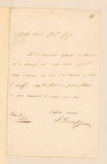 20 vues  - Tricoupis, S[pyridon], secrétaire d\'Etat. 5 lettres autographes signées à Louis-André Gosse. - Egine, 6 mai 1828 - 11/23 mars 1829 et sans lieu ni date (ouvre la visionneuse)