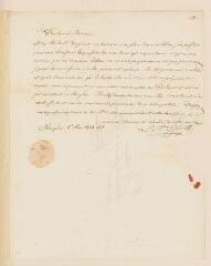 4 vues  - Gosse, Louis-André. Lettre autographe signée à Jean-Gabriel Eynard. - Nauplie, 5 novembre 1828 (ouvre la visionneuse)