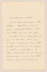 10 vues Baud, Maurice. Lettre autographe signée à Gustave Hornung. - Genève, 28 mars 1906 (annexes : reçu autographe signé et 2 enveloppes)
