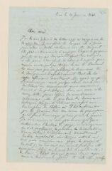 40 vues Oltramare, André. 14 lettres et cartes autographes signées à Joseph-Marc Hornung. - Sion, Martigny, Plainpalais, 14 janvier 1848 - 18 mai 1884