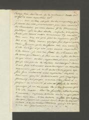 2 vues La Condamine, [Charles Marie de]. Extrait d'une lettre à Georges-Louis Le Sage [(fils)].- 15 février [?]