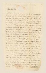 10 vues Maffei, J[ean]-B[aptiste]. de. 4 lettres autographes signées à Jean-Etienne Liotard (fils). - Paris, mai - 21 novembre 1776