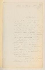 34 vues  - Polignac, [Ludovic] (prince de). 9 l.a.s. à Mme H. Loyson et 1 pièce de vers.- Paris, 29 juin 1893 - Bouzaria, 12 mai 1898 (ouvre la visionneuse)