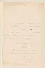 6 vues  - Isoard (Monseigneur). 2 l.a.s. à Mme Loyson.- Rome, 2 décembre 1867 - 21 janvier 1868 (ouvre la visionneuse)