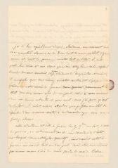 8 vues Tocqueville, Alexis de. 2 lettres autographes signées à Jane Marcet. - Baden, 24 août - 1er septembre 1836