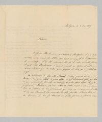 4 vues  - Berzelius, Jac[ob]. Lettre autographe signée à Jane Marcet. - Stockholm, 1839 (ouvre la visionneuse)