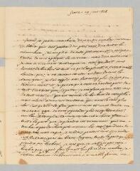 4 vues  - Candolle, [Augustin-Pyramus] de. Lettre autographe signée à Jane Marcet. - Genève, 29 janvier 1828 (ouvre la visionneuse)