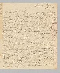 4 vues  - Davy, Jane. Lettre autographe signée à Jane Marcet. - Sans lieu, 31 mars 1834 (En anglais) (ouvre la visionneuse)