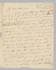 12 vues  - Edgeworth, Richard Lovell. 2 lettres autographe et non autographe signée et non signée à Jane Marcet (une de la main de sa fille, Maria Edgeworth). - Edgeworthstown, 16 septembre - 29 novembre 1816 (En anglais) (ouvre la visionneuse)