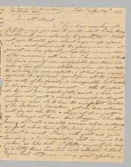 42 vues Hall, Helen. 9 lettres autographes signées à Jane Marcet. - Edin[burg], Harrogate, etc., 25 avril 1805 - 27 octobre 1829 (En anglais)