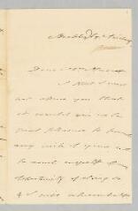 4 vues  - Lansdowne, [Henry Petty-Fitzmaurice, marquis de]. Lettre autographe signée à Jane Marcet. - Berkeley Sq[uare], sans date (En anglais) (ouvre la visionneuse)