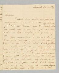 4 vues  - Martineau, Harriet. Lettre autographe signée à Jane Marcet. - Norwich, 11 octobre 1832 (En anglais) (ouvre la visionneuse)