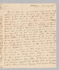 58 vues Romilly, Sophie. 14 lettres autographes signées et non signées à sa mère Jane Marcet. - Porthkerry, [Londres] et sans lieu, 22 mai 1842 - 26 avril 1843 et sans date (En anglais)