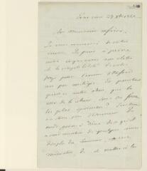 109 vues Merle d'Aubigné, Jean-Henri. 26 lettres autographes signées à des destinataires non identifiés