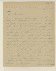 2 vues  - Moynier, G[ustave ?]. Copie de lettre à Jean-Henri Merle d\'Aubigné. - 1868 (ouvre la visionneuse)