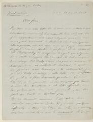 4 vues Merle d'Aubigné, Jean-Henri. Lettre autographe signée au Révérend R. Burgess de Londres. - Genève, 11 avril 1851