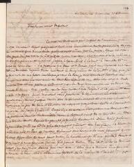 4 vues  - Tron, B. Lettre autographe signée au docteur Jean-Henri Merle d\'Aubigné. - La Tour, 16 novembre 1849 (ouvre la visionneuse)